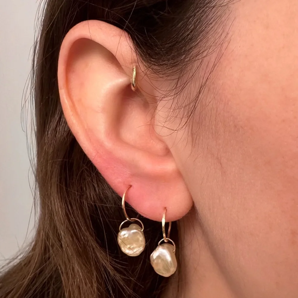 Catbird Mermaid's Treasure Hoop Dream Pair - Picture 1 of 5